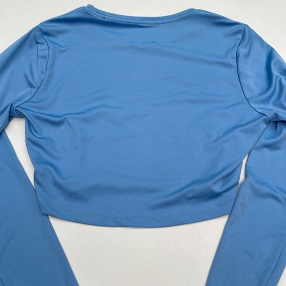 Mermaid Red Rum International Dri-Fit Crop Top - Picture 2 of 8